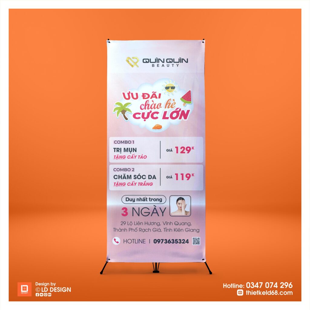Standee Quin Quin 2